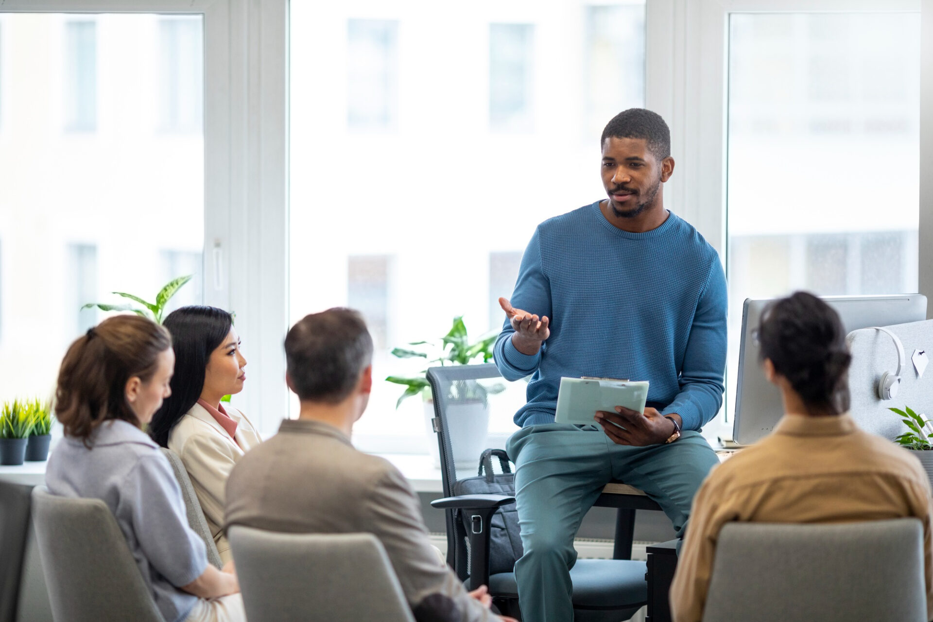 Liderança coaching